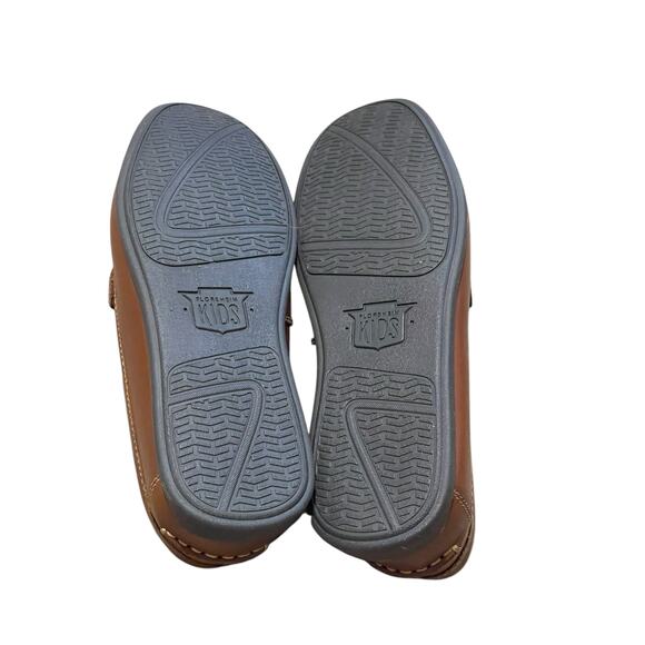 Florsheim Little Kids Leather Jasper Driver Classic Penny Loafer Tan Size 11 NEW - Picture 6 of 11